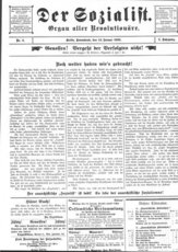 Der Sozialist Der Sozialist